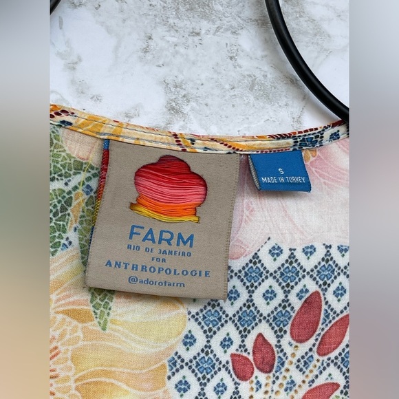 Farm Rio for Anthropologie Camila Wrap Maxi Dress size small - Picture 9 of 9